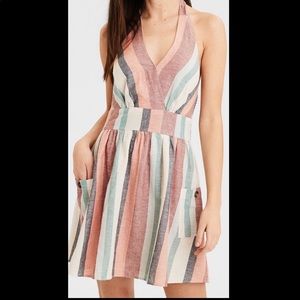 AE Multicolor Halter Dress